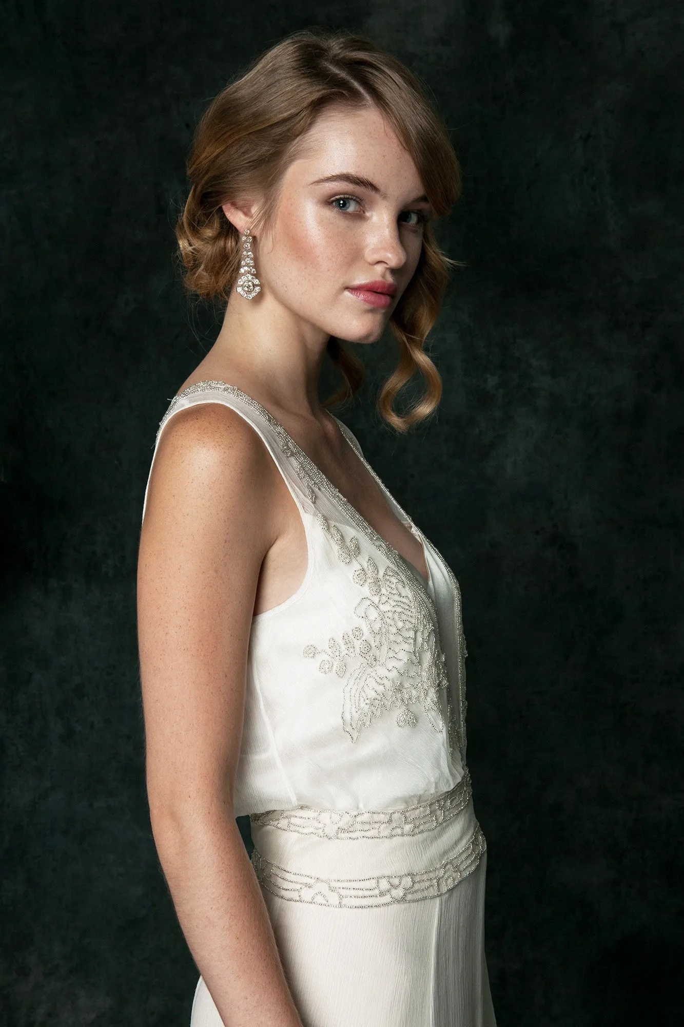CH6225 Art Deco Inspired Wedding Dress