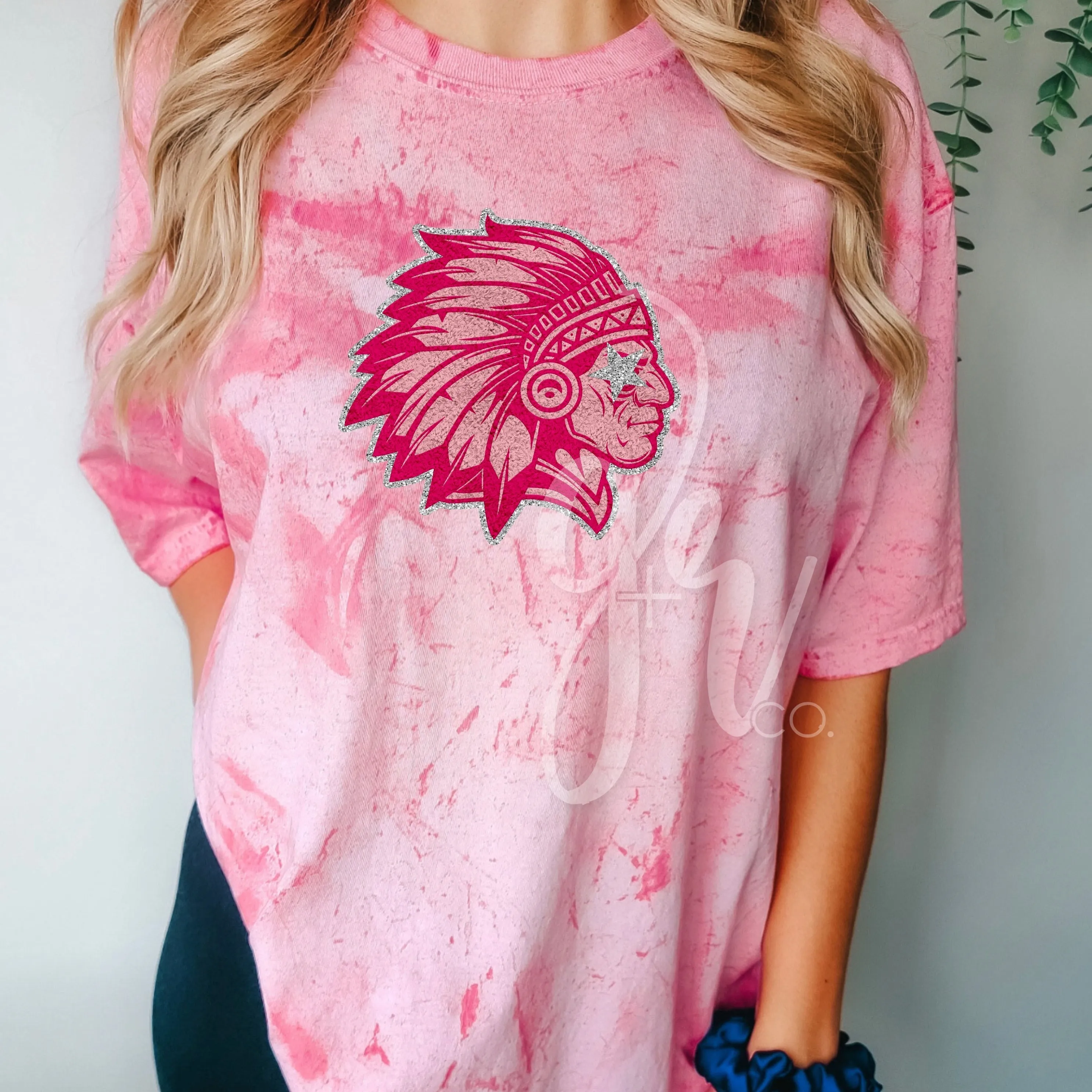 Custom Preppy Mascot Faux Chenille — Pop-Up