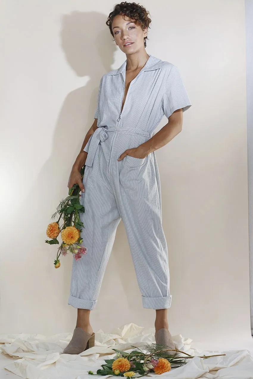 Elena Zip-Up Jumpsuit