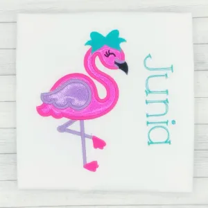 Flamingo Name Shirt