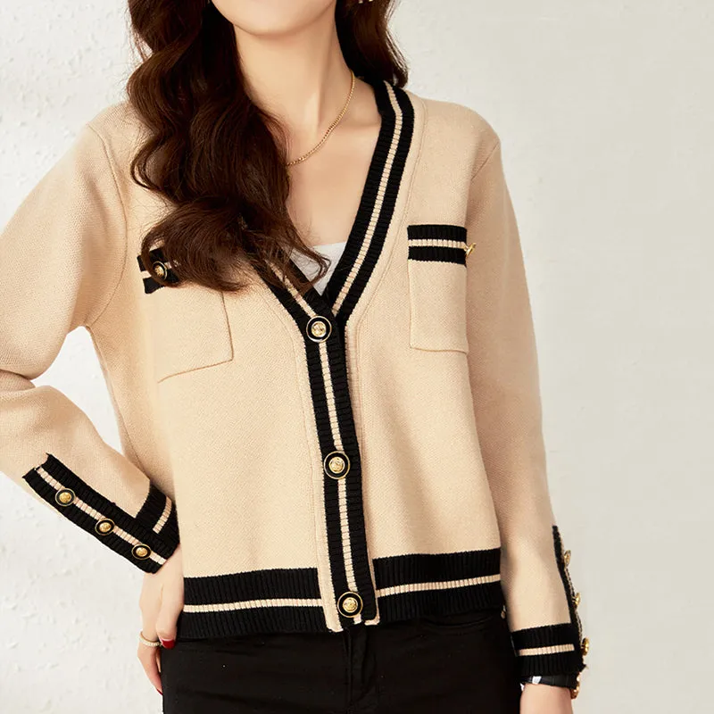 Gilet Preppy Laine - Lise