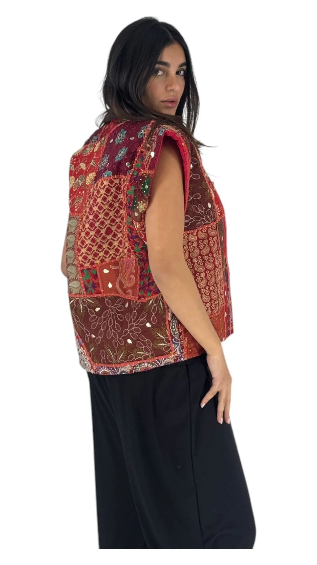 Hayat red vest