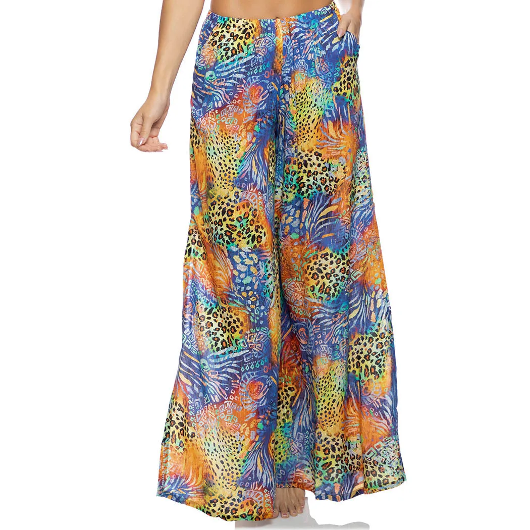 ISLA SALVAJE - Open Sides Wide Leg Pant
