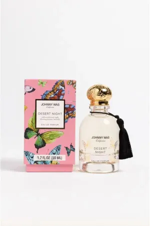Johnny Was Desert Night 50 ML Fragrance Perfume Bottle Scent Pink Butterfly NEW