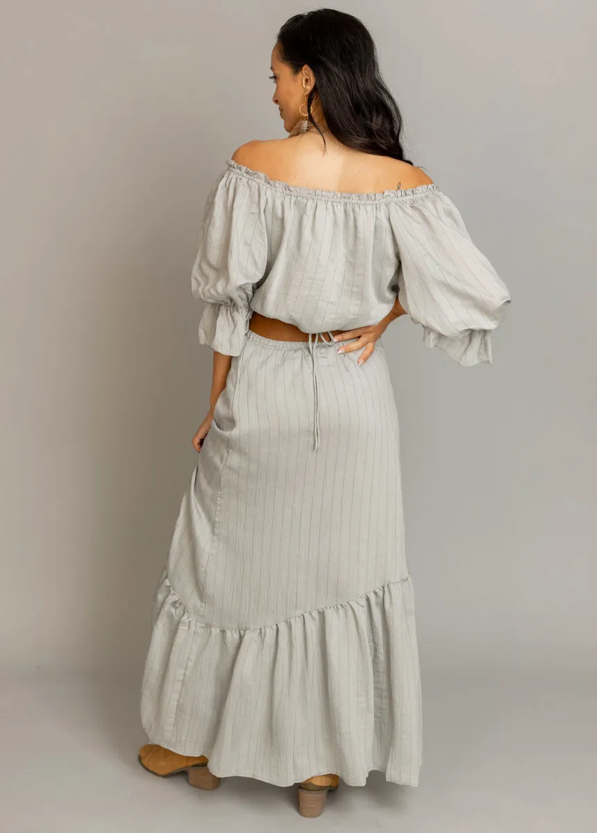 Kara Set in Neutral Green