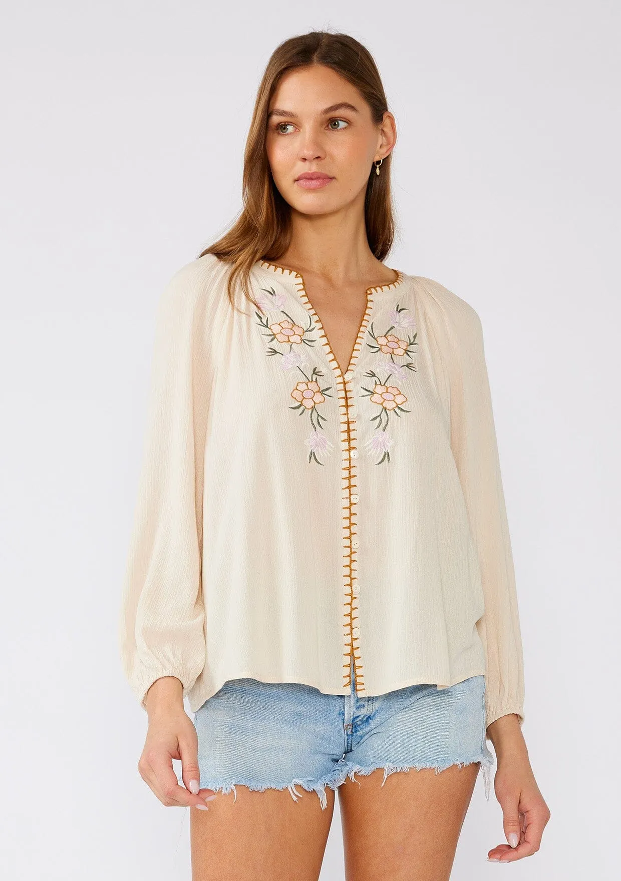 Ladonna Embroidered Blouse