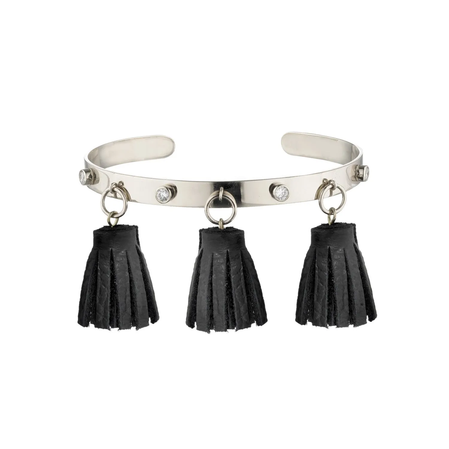 Marrakech Tassel Cuff Bangle | more options