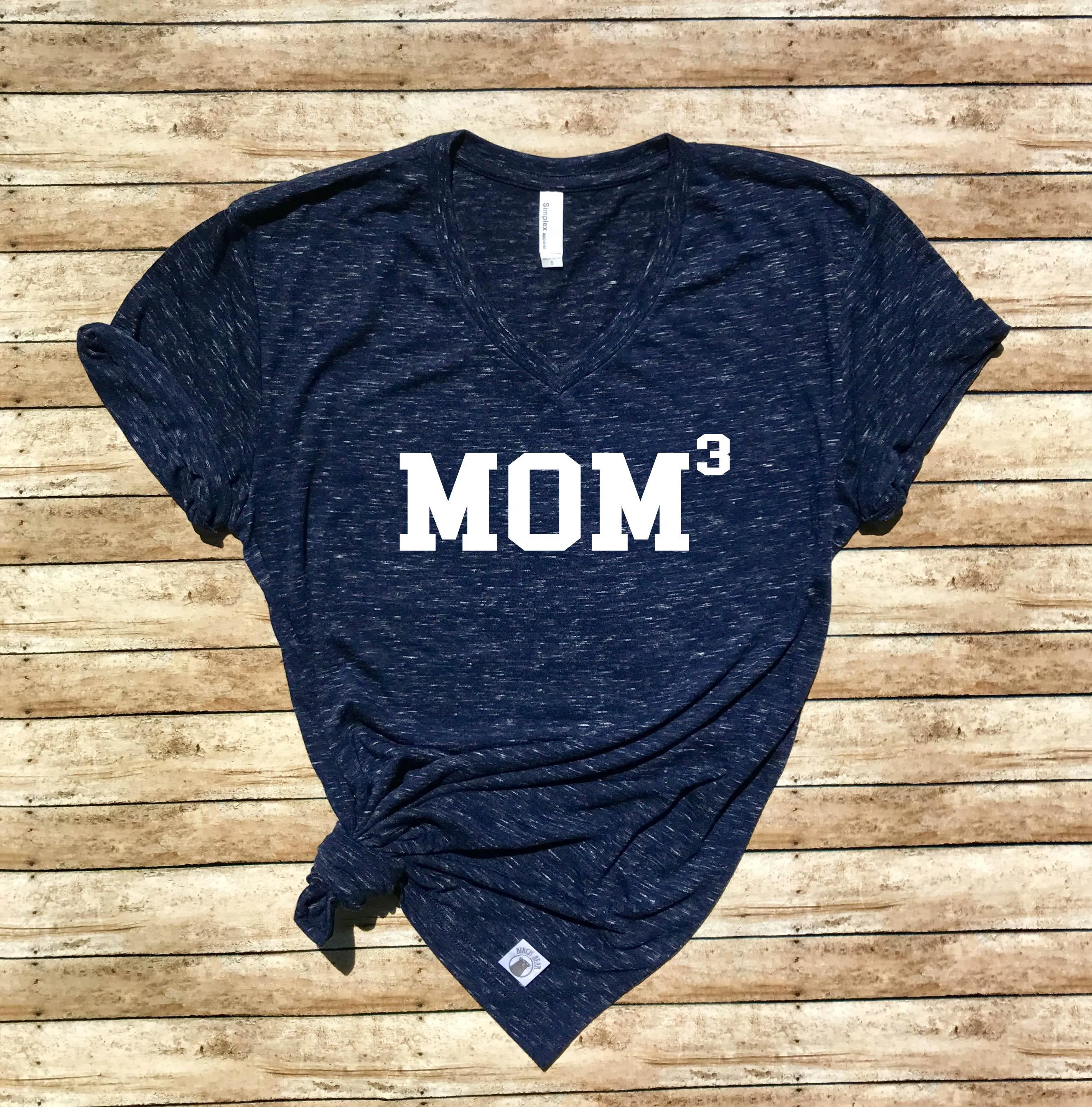 Mom Cubed - Mom Of Three Shirt