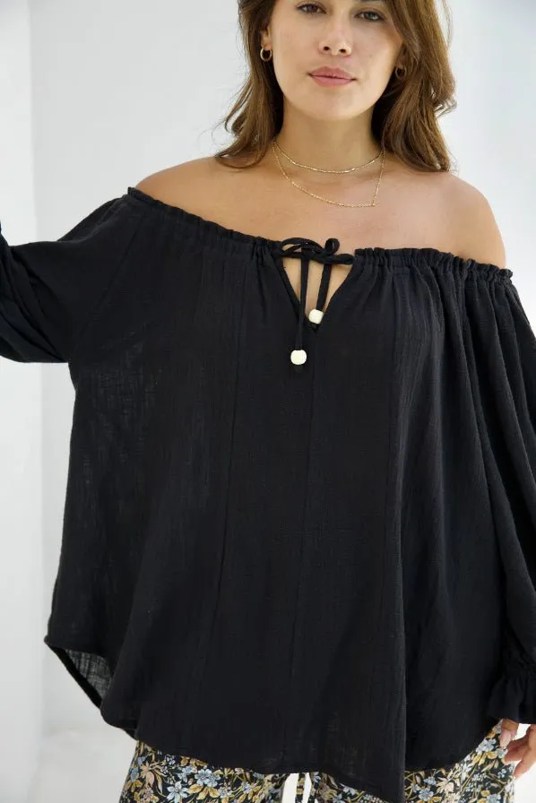 Ouvea Blouse - Black