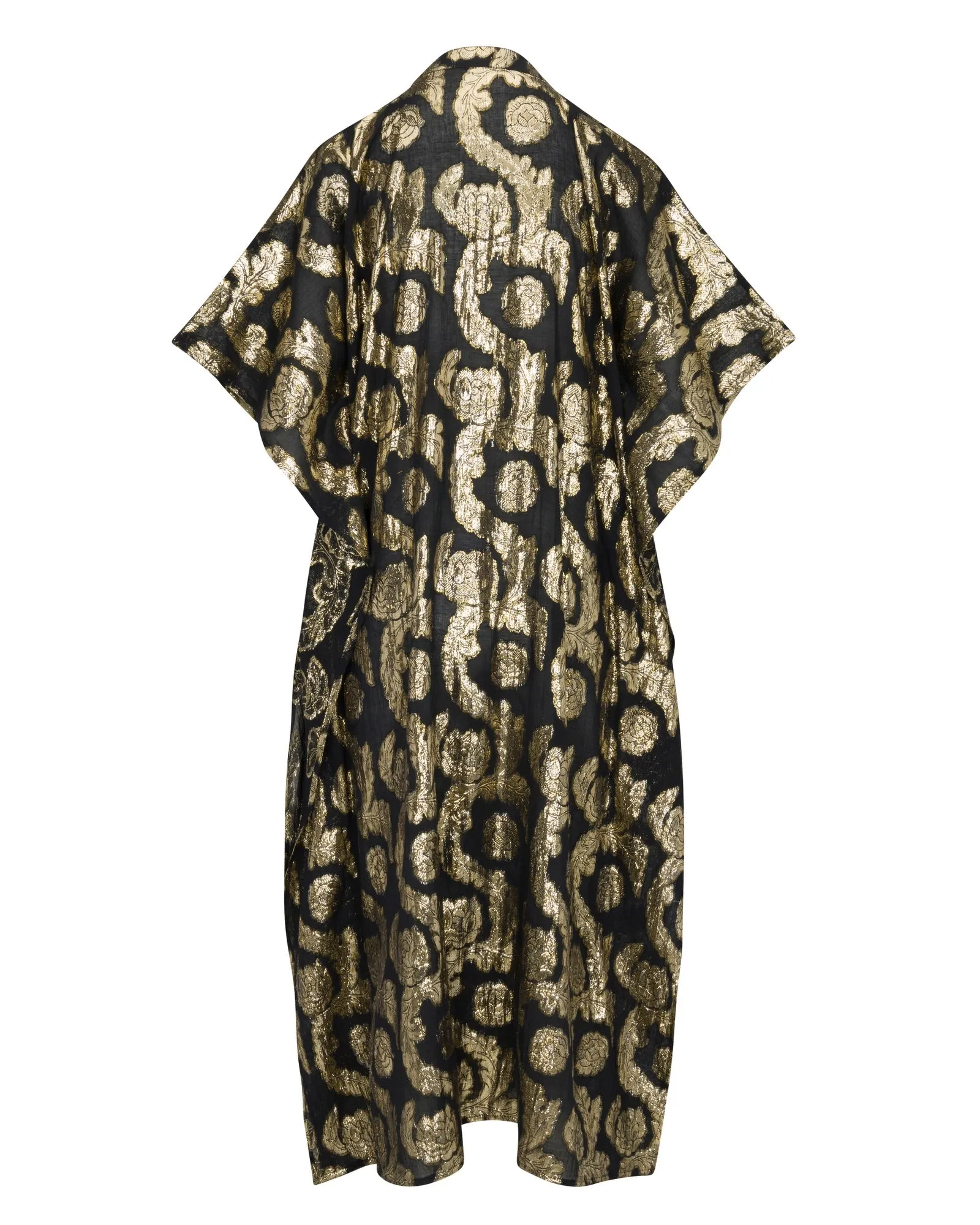 Palm Springs Caftan Maxi Dress - Black