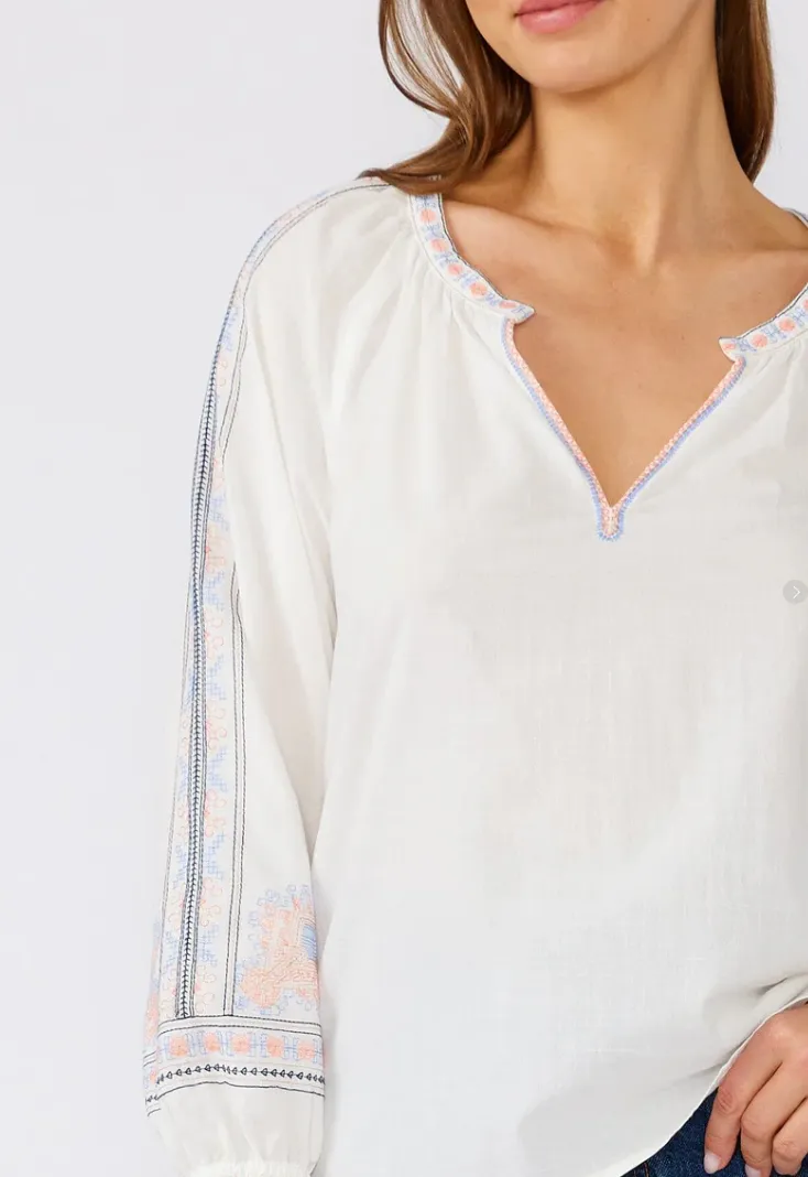 Pippa Embroidered Blouse