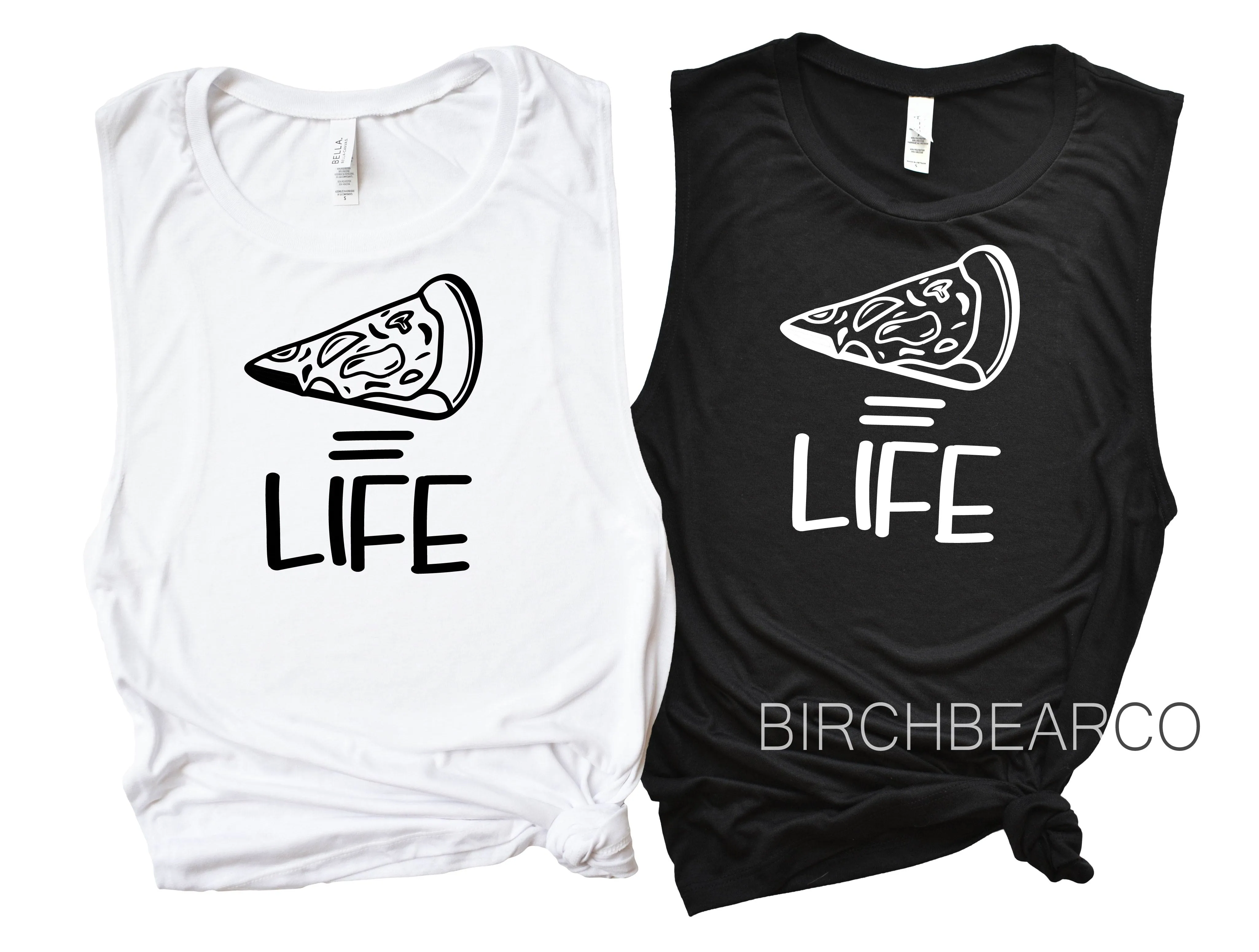 Pizza Equals Life Tank