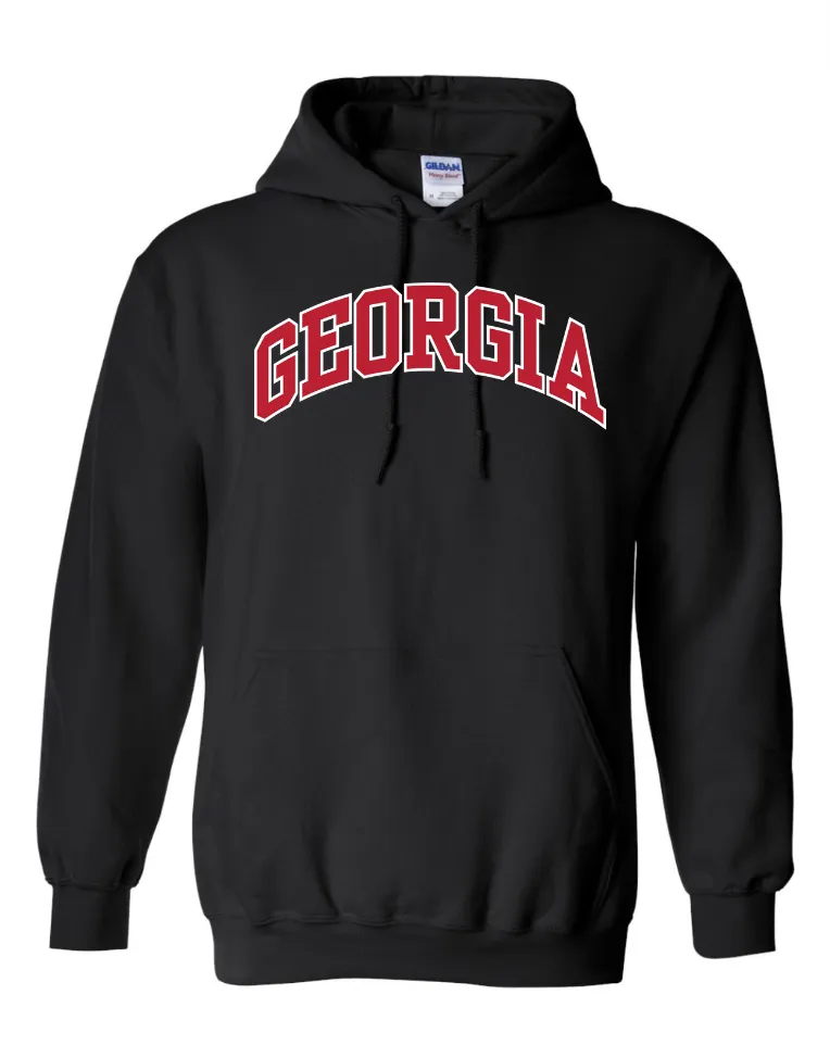 UGA Arch Hoodie Sweatshirt